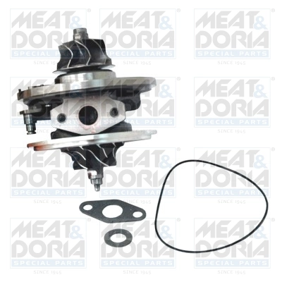 Core assembly, turbocharger